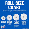 Scott Paper Towels, Task Size, 30 Family Double Rolls, 119 Sheets Per Roll - Image 3