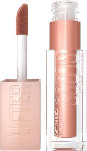 Maybelline Lifter Gloss, Lip Gloss with Hyaluronic Acid, Stone