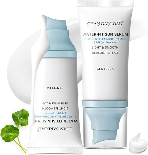 Korean Sunscreen for Face & body， Madagascar Centella Sunscreen SPF 50+ ，mineral sunscreen with Tinted Moisturizer & Hyaluronic Acid &Niacinamide, korean skin care sunblock 50ml