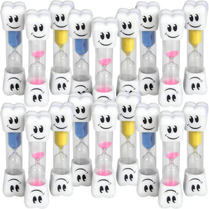Smile Tooth 2 Minute Sand Timer Assorted Colors
