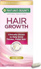 Nature's Bounty Optimal Solutions Hair Growth Vitamin Supplement, 30 Count