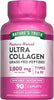Nature's Truth Collagen Peptides | 90 Caplets | Type 1 and 3 with Vitamin C