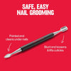 Revlon Stainless Steel Nail Groomer, Black, 1 Count - Personal Care - Image 4