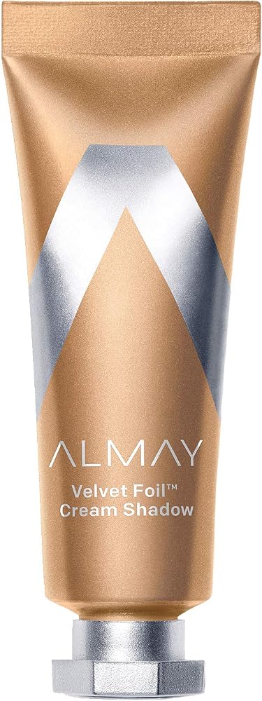 Almay Velvet Foil Cream Shadow, Golden Vibes, 0.36 fl. oz., metallic eyeshadow