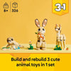 LEGO Creator 3 in 1 Cute Bunny 31162 - Image 2
