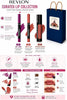3-Piece Matte & Satin Lipstick Revlon Gift Set - Curated Bold Pink, Mauve & Red Shades, Lo - Image 2