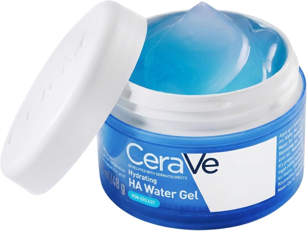 Cerave Hydrating Hyaluronic Acid Water Gel Moisturizer for Face, 1.7oz - Personal Care