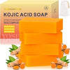 Kojic Acid Soap 4 Packs 14oz,Turmeric Soap, D