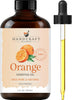Handcraft Blends Orange Essential Oil – 1 Fl Oz – 100% Pure and Natural – Premium Grade Essential Oil for Diffuser and Aromatherapy, Skin, Massage, Candle and Soap Making Fragrance