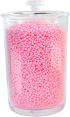 Skywin Small Plastic Laundry Jars with Lid 4.3 x 4.3 x 7.7 Inches, Laundry Detergent Jar for Laundry Room, Dishwasher Pod Container (Clear)