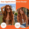 Sunny Hair Clip in Hair Extensions Real Human Hair 135g for Fuller Hair - Image 2