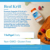 Doctor's BEST Real Krill Oil 350 mg Supplement, 60 Ct Softgels - Image 5