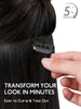 WENNALIFE Clip in Hair Extensions Real Human Hair, 14 Inch 110g 7pcs Remy Hair, Dark Brown - Image 3