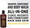 American Crew 3-in-1 Shampoo & Body Wash, Ginger & Tea, 8.4 fl oz - Image 2