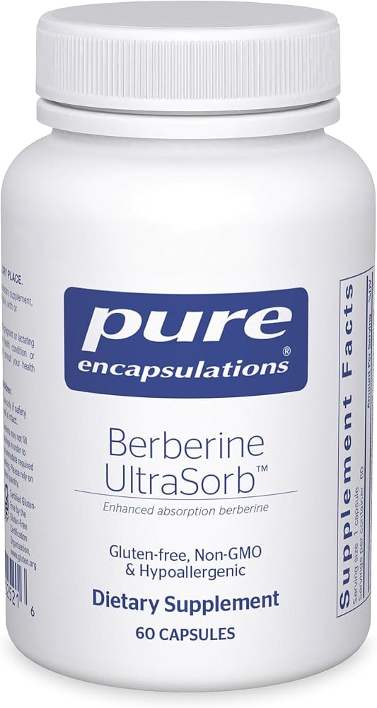 Pure Encapsulations Berberine UltraSorb, 60 Capsules