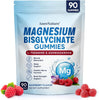 Magnesium Glycinate Gummies, Improve Sleep & Nervous, Relax Muscles, 90ct