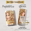 L'Oreal Paris Superior Preference Fade-Defying + Shine Permanent Hair Color, 8G Golden Blo - Image 5