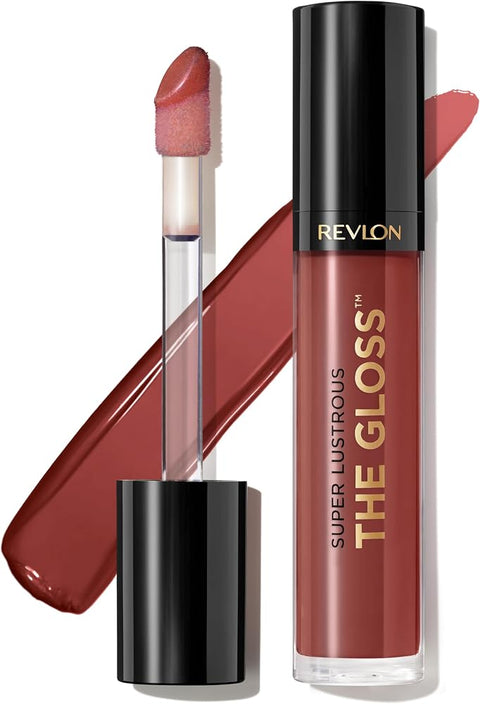 Revlon Super Lustrous Lip Gloss, Non-Sticky, Hydrating, High Shine Finish, 270 Indulge In It, 0.13 oz