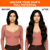 Full Shine Sew In Hair Extensions Weft Human Hair Extensions Balayage Ash Brown To Ash Blo - Image 5