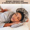 ZHENSILK 2Pcs Silk Bonnet for Sleeping, Satin Hair Bonnets, Soft Elastic Band Silk Sleep C - Image 4