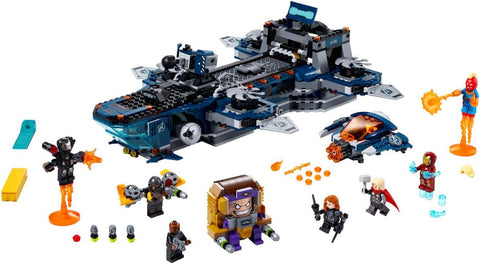 LEGO Marvel Avengers Helicarrier 76153 Fun Brick Building Toy with Marvel Avengers Action Minifigures, Great Gift for Kids Who Love Airplanes and Superhero Adventures (1,244 Pieces)