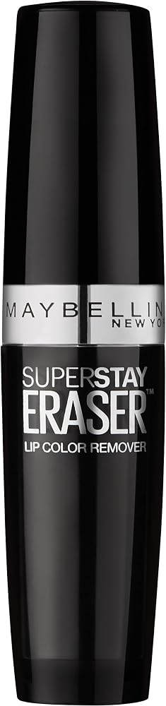 Maybelline New York Super Stay Eraser Lip Color Remover, 0.1 Ounce