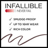 L'Oreal Paris Makeup Infallible Never Fail Original Mechanical Pencil Eyeliner with Built  - Image 3