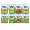 Variety Pack Harvest Snaps Veggie Chips, (white Cheddar, Wasabi Ranch, Tomato Basil, Parmesan Roasted Garlic) Crunchy Snack, Gluten-free, Plant-based Protein, 2 Each Flavor, 8 Pack - Healthy Treat