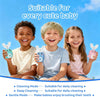 Lwalaneng Kids U Shaped Electric Toothbrush, with 3 Cleaning Modes, with 4 Brush Heads, 36 - Image 3