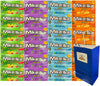Big Top Deals USA 5.25x3.2x8 Blue Paper Gift Bags with Mike and Ike Candy 6 Each of 4 Asso - Image 1