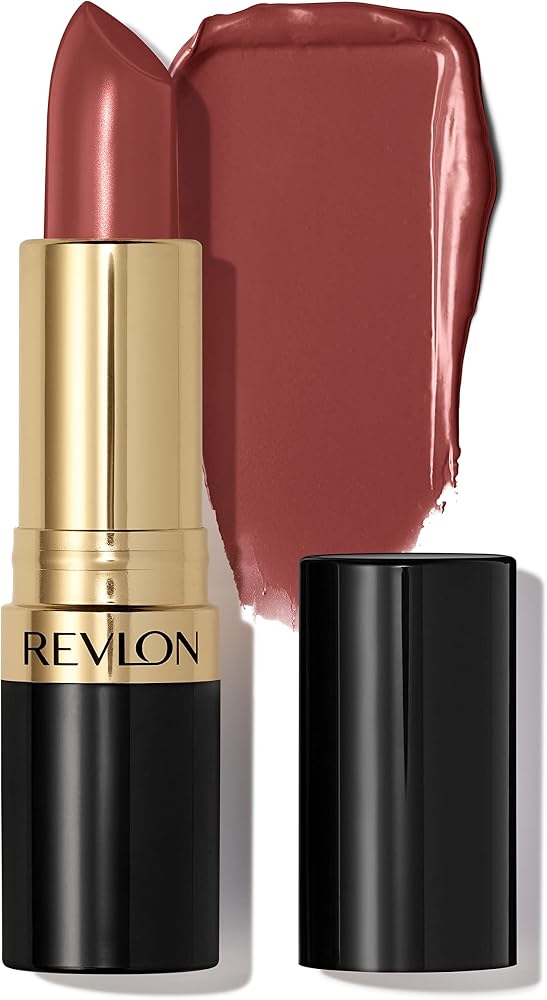 Revlon Super Lustrous Lipstick, Creamy Formula For Soft, Fuller-Looking Lips, Moisturized Feel, 760 Desert Escape, 0.15 oz
