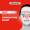 Sudafed PE Sinus Pressure + Pain Relief Tablets, Non-Drowsy, 24 Ct - Personal Care - Image 3