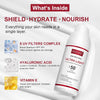 Face Sunscreen SPF 50, Broad Spectrum UVA/UVB Protection Lightweight Formula, Water-Resist - Image 2