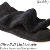 3 Pairs of men's Black Diabetic Crew Socks 10-13 Size Made in USA - Personal Care - Image 2