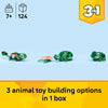 LEGO Creator 3 in 1 Turtle with a Water Lily Flower 31377 - Image 3