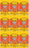 Chickpea Puffs Pizza Party Crunchy Baked Pea Snack, 1.5 oz Bags, 9 Pack - Image 1