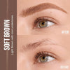 Maybelline Express Brow Ultra Slim Eyebrow Makeup, Brow Pencil with Precision Tip and Spoo - Image 4