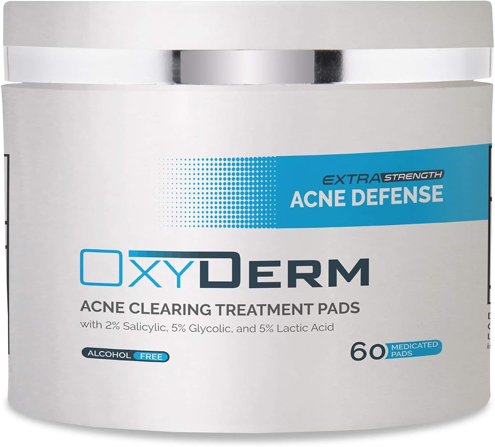 Butt & thigh Acne Treatment Pads - Exfoliating Pads to Eliminate Acne Causing Bacteria. Removes Pimples, Blemishes & Ingrown Hairs for the Buttocks & Thigh Area for Both Men & Women.