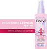 L'Oreal Paris Elvive Glycolic + Gloss High Shine Leave-In Hair Serum, Smooths Dull, Porous - Image 3