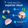 EssentialFloss Mint Dental Floss, Cavity Defense, Waxed, Value 2 Pack (50m Each) - Image 4