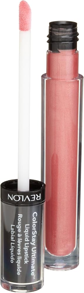 Revlon ColorStay Ultimate Liquid Lipstick, Perfect Peony, 0.1 Ounce - Lip Makeup - Beauty