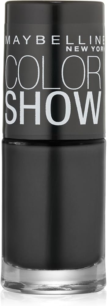 Maybelline New York Color Show Nail Lacquer, Onyx Rush, 0.23 Fluid Ounce
