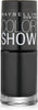 Maybelline New York Color Show Nail Lacquer, Onyx Rush, 0.23 Fluid Ounce - Image 1