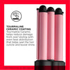 REVLON 3 Barrel Jumbo Hair Waver, Pink - Image 3