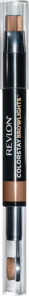 Revlon Colorstay Browlights Pencil, Eyebrow Pencil & Brow Highlighter, 0.55 Lb, Soft Brown
