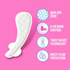Carefree Panty Liners for Women, Thong Liners, Unwrapped, Unscented, 49 ct - Personal Care - Image 4