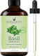 Handcraft Blends Basil Essential Oil – 1 Fl Oz – 100% Pure and Natural – Premium Grade Essential Oil for Diffuser and Aromatherapy, Skin, Massage, Candle and Soap Making Fragrance