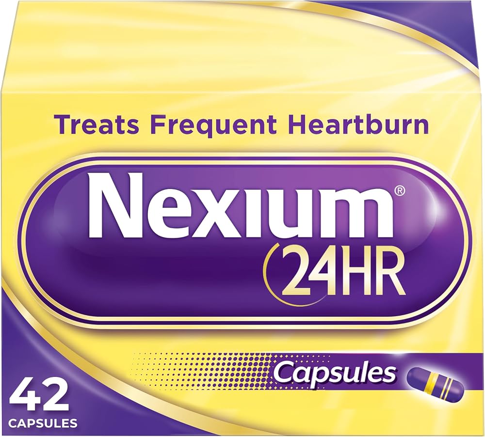 Nexium 24HR Acid Reducer Heartburn Relief Capsules, 42 Count