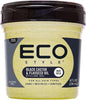 Eco Style Black Castor and Flaxseed Oil Styling Gel - Helps Nourish and Repair Damaged Hai - Image 1