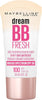 Maybelline Dream Fresh Skin Hydrating BB cream, 8-in-1 Skin Perfecting Beauty Balm with Br - Image 1
